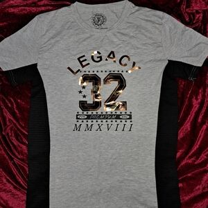 Gray Legacy Graphic T-Shirt